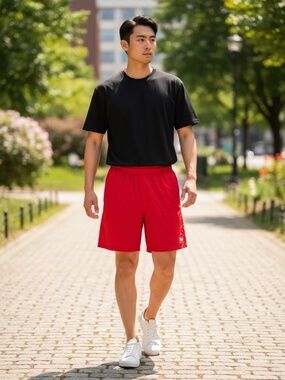 Paper Planes All-Purpose Training Shorts - Crimson Red - XL